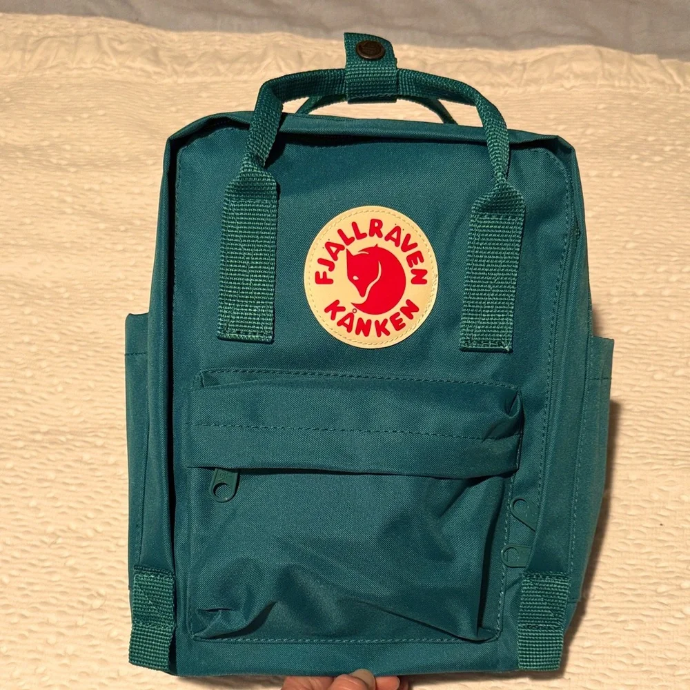 Fjallraven Kanken mini backpack Ocean Green